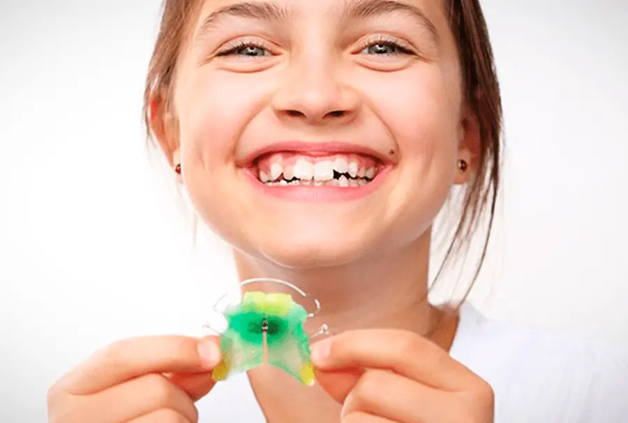 Child Misaligned teeth